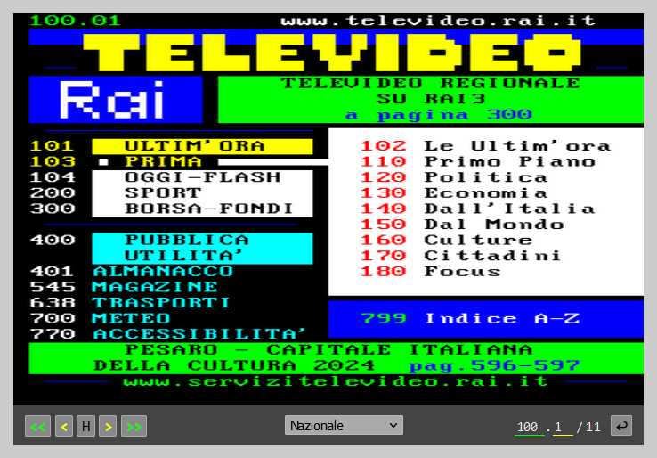 Project thumbnail for Web Televideo